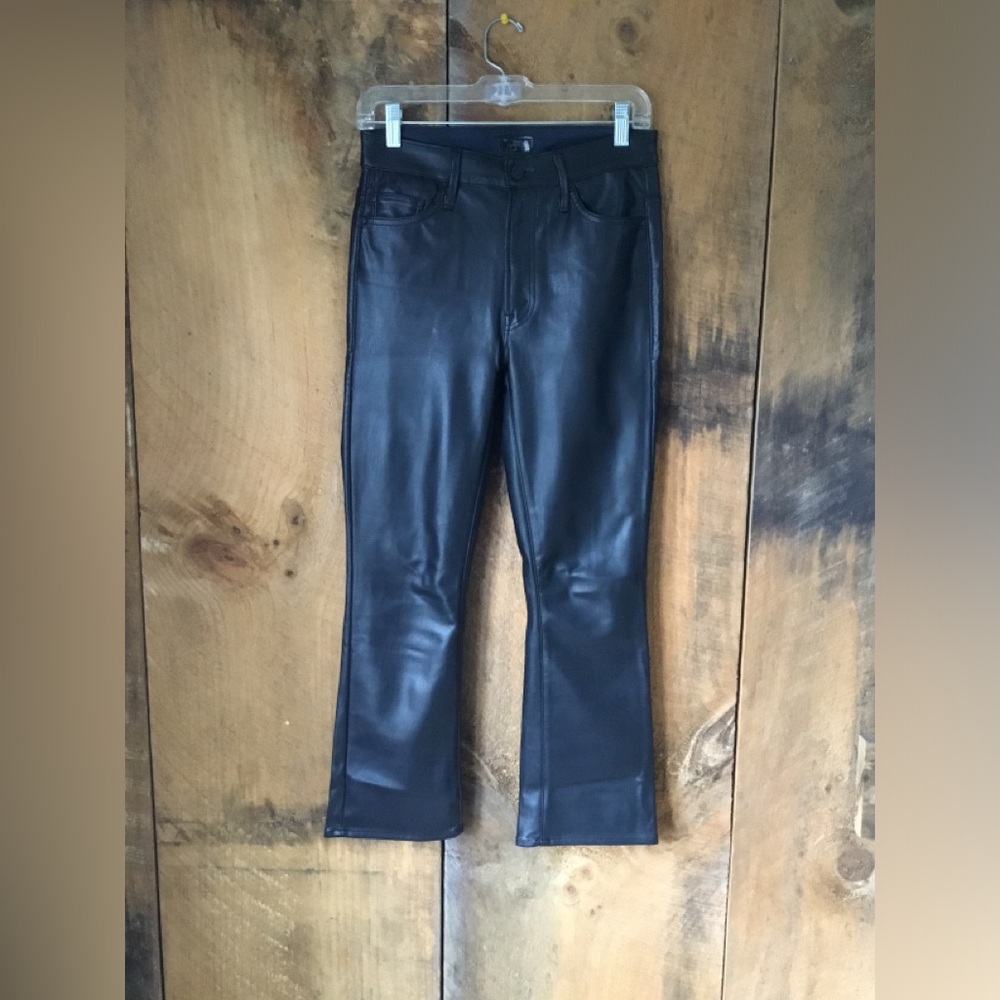 Mother Denim Faux Leather